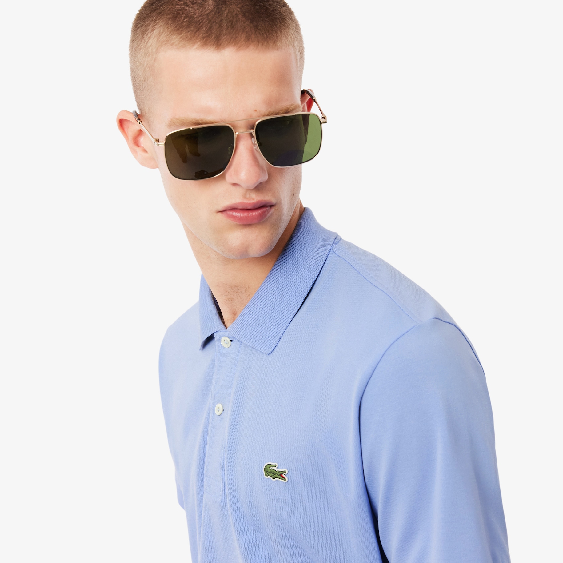 Classic Fit L.12.12 LIGHT Piqué Polo Shirt image number 1