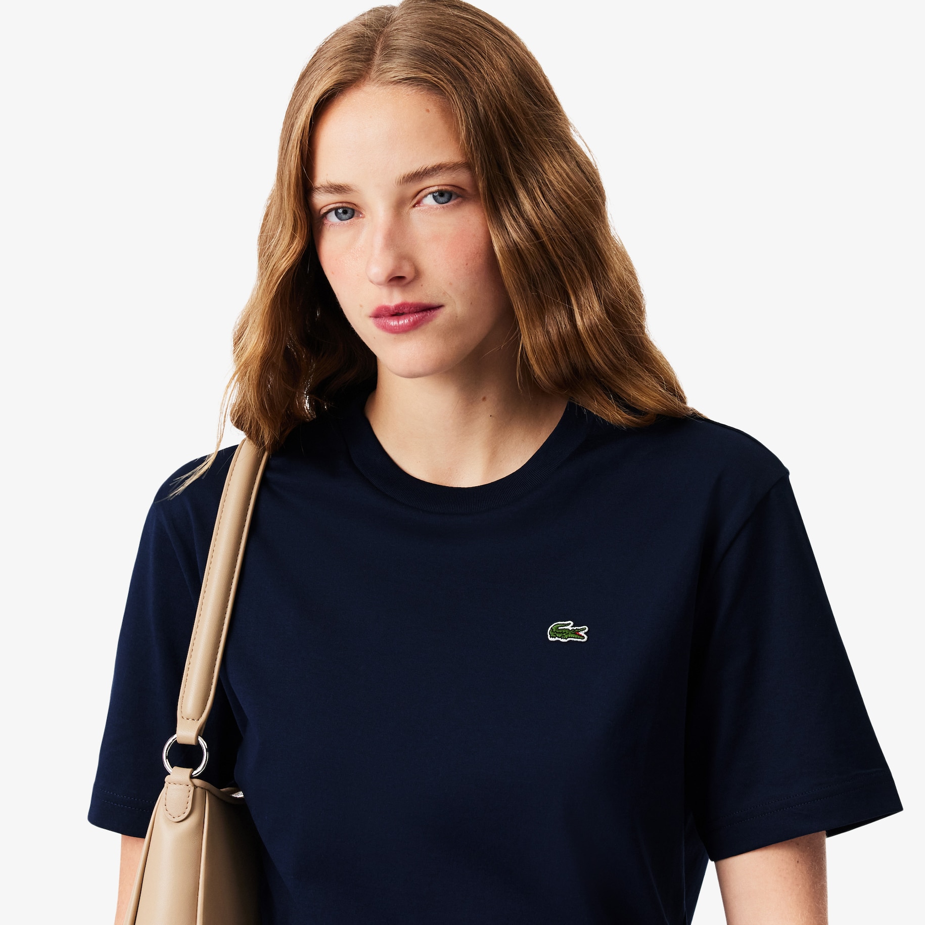Relaxed Fit Lightweight Cotton Pima Jersey T-shirt image number 1