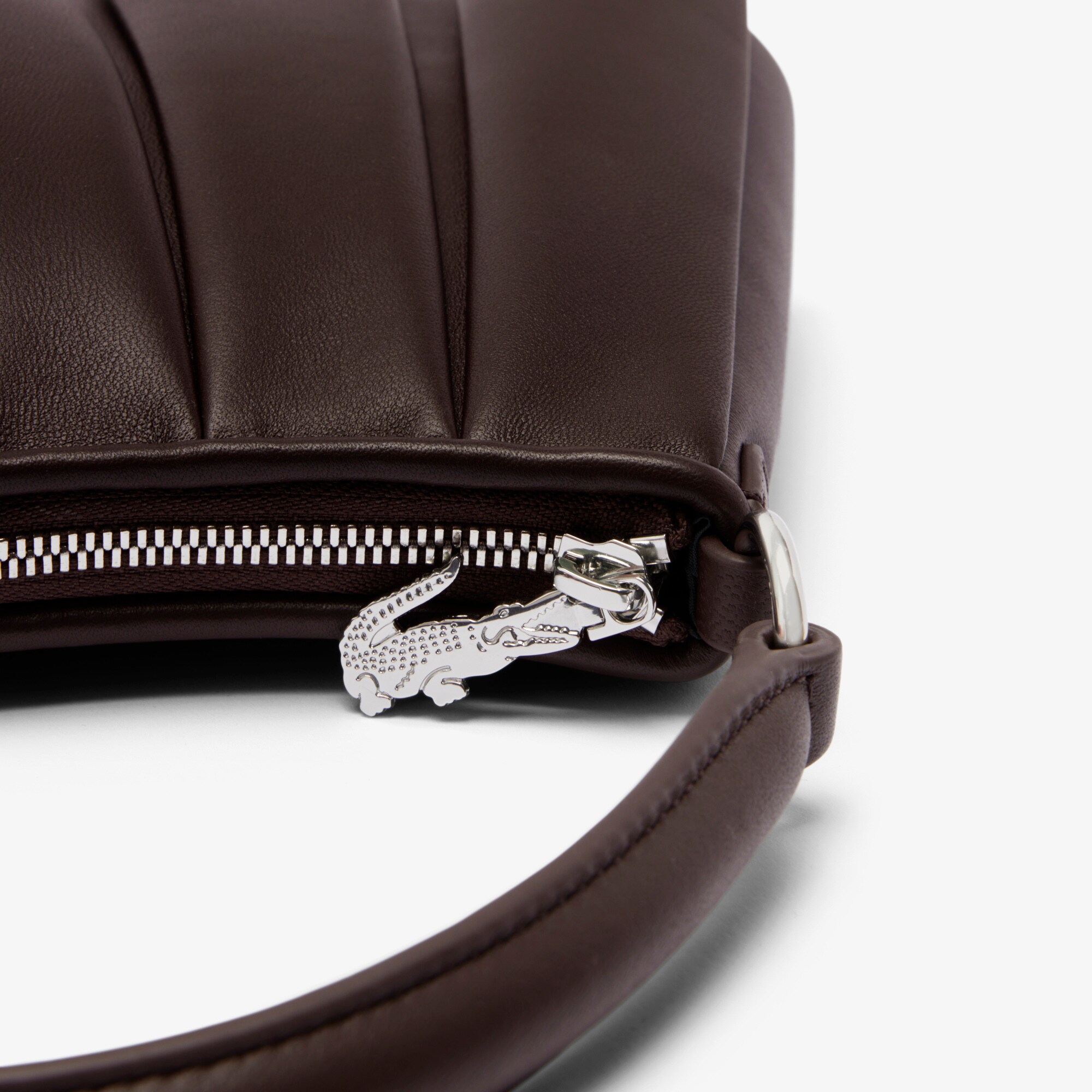 Small Lenglen Leather Hobo Bag image number 5
