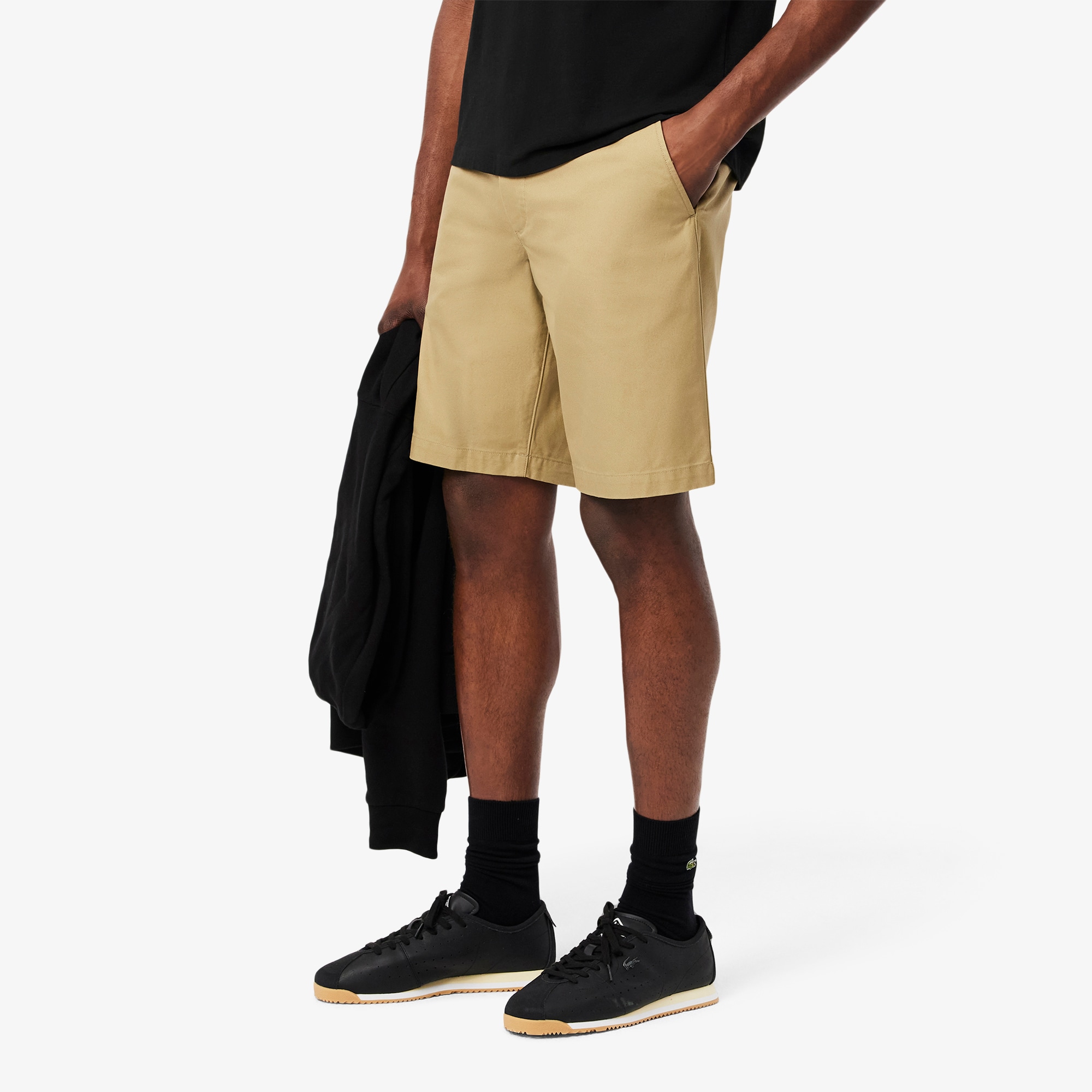Regular Fit Gabardine Chino Bermuda Shorts image number 1