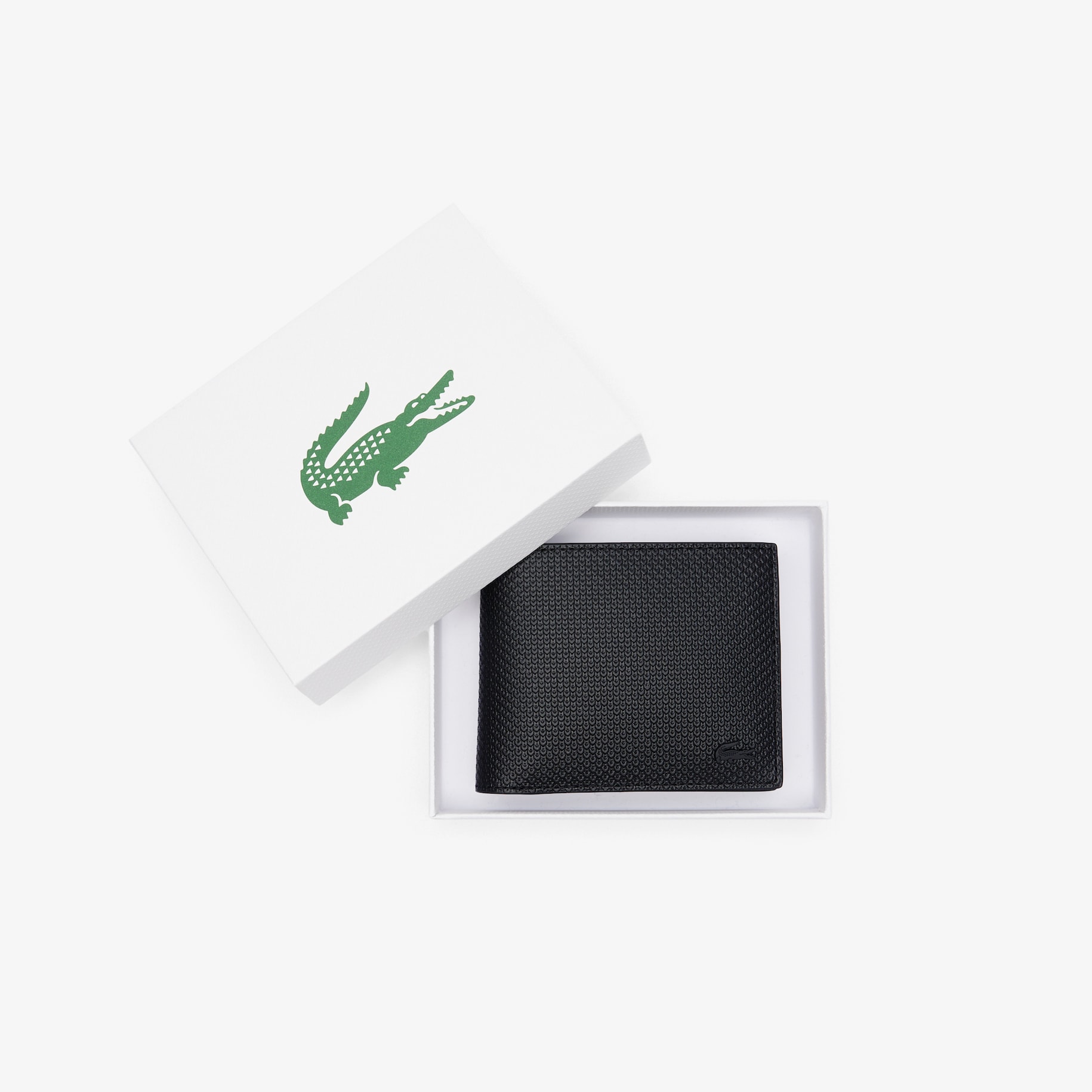 Men's Flat Signature Leather Wallet image number 2