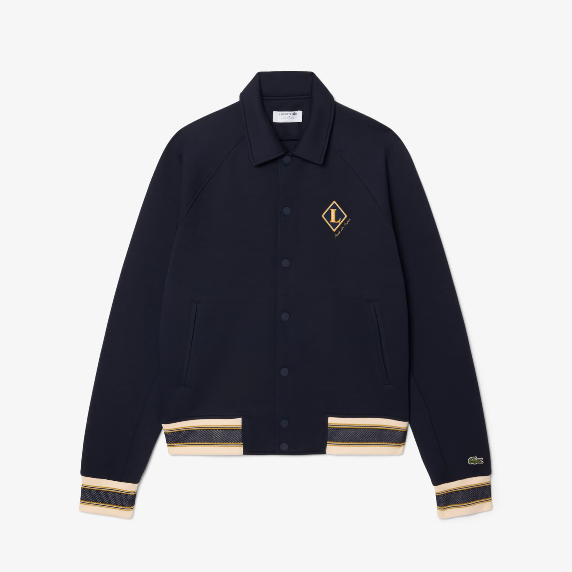 French Made Varsity Badge Jacket image number 3