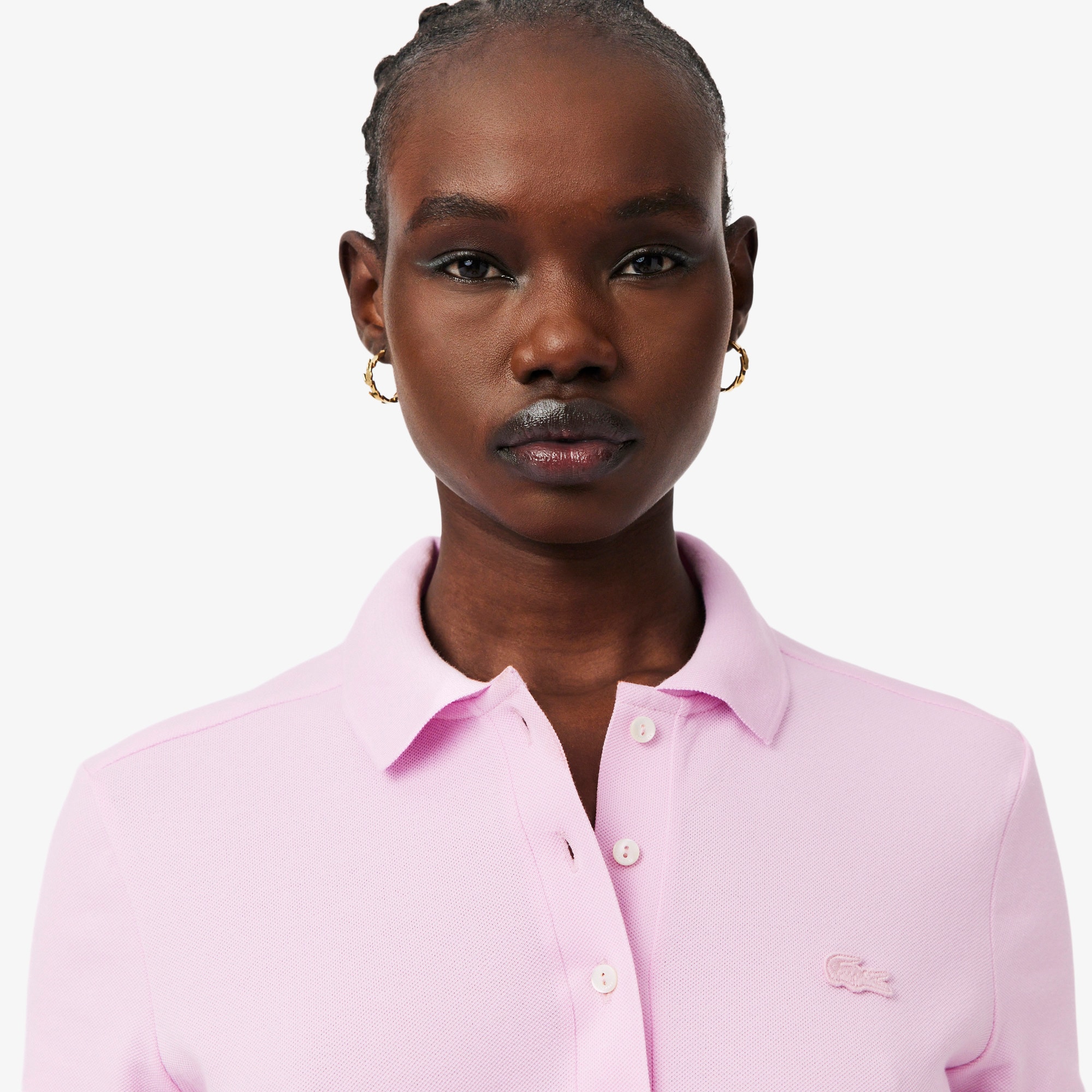 L.12.D Slim Fit Stretch Mini Piqu&eacute; Polo Shirt image number 1