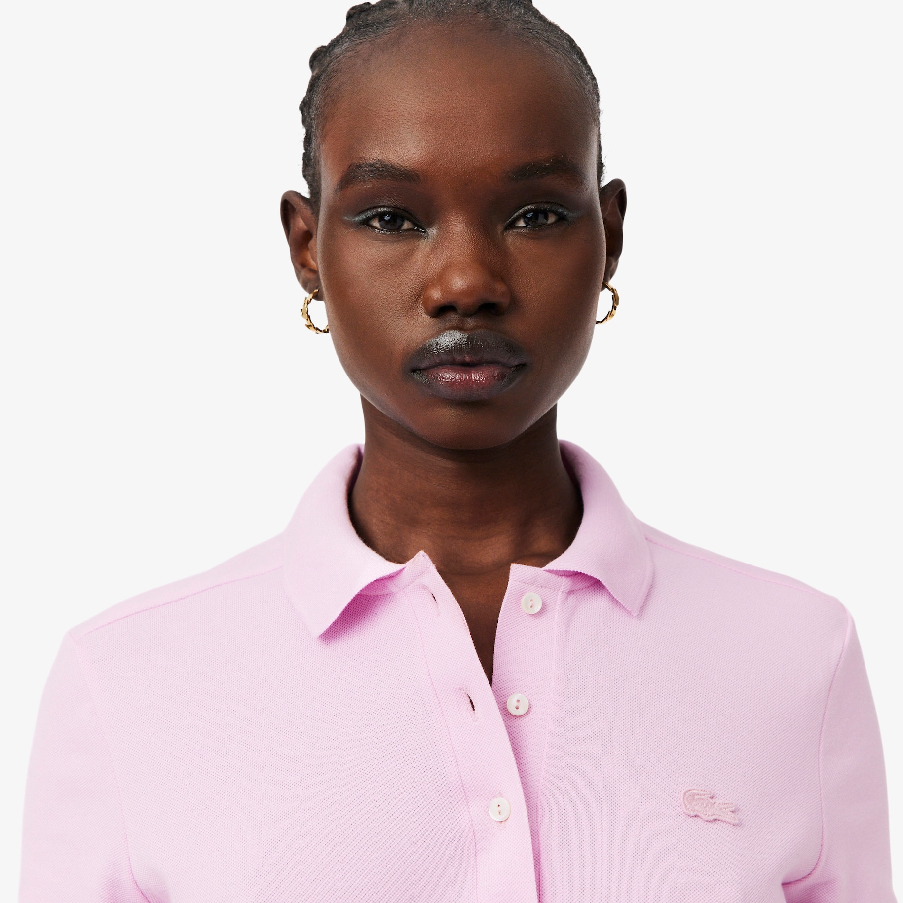 L.12.D Slim Fit Stretch Mini Piqu&eacute; Polo Shirt image number 1