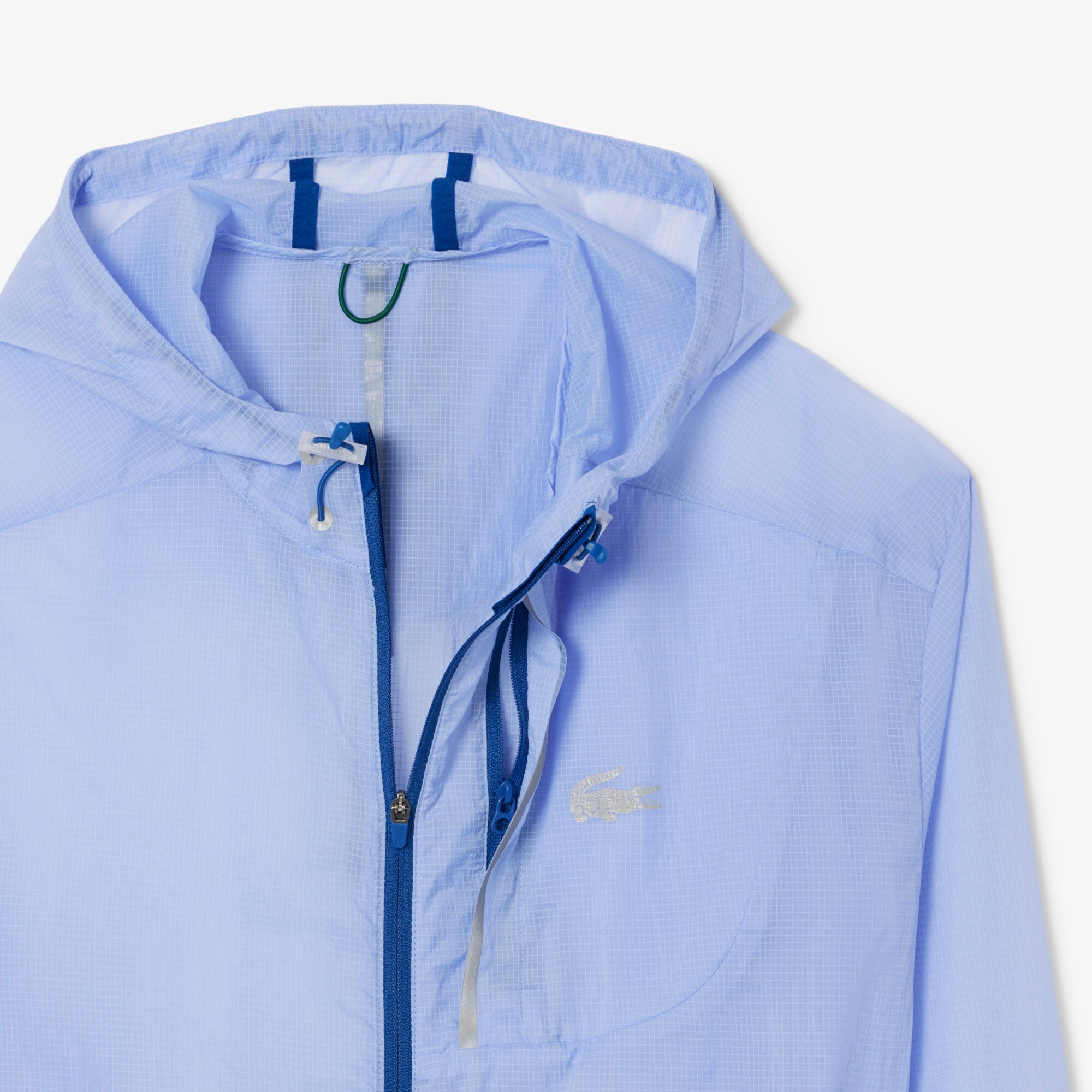 Lightweight Water-Repellent Hooded Jacket image number 1