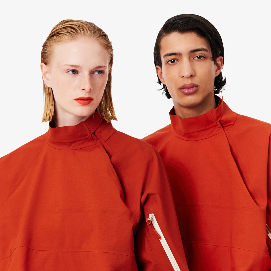 Runway Technical Taffeta Popover Jacket image number 1