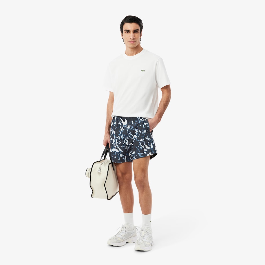 Short Printed Swim Trunks image number 0