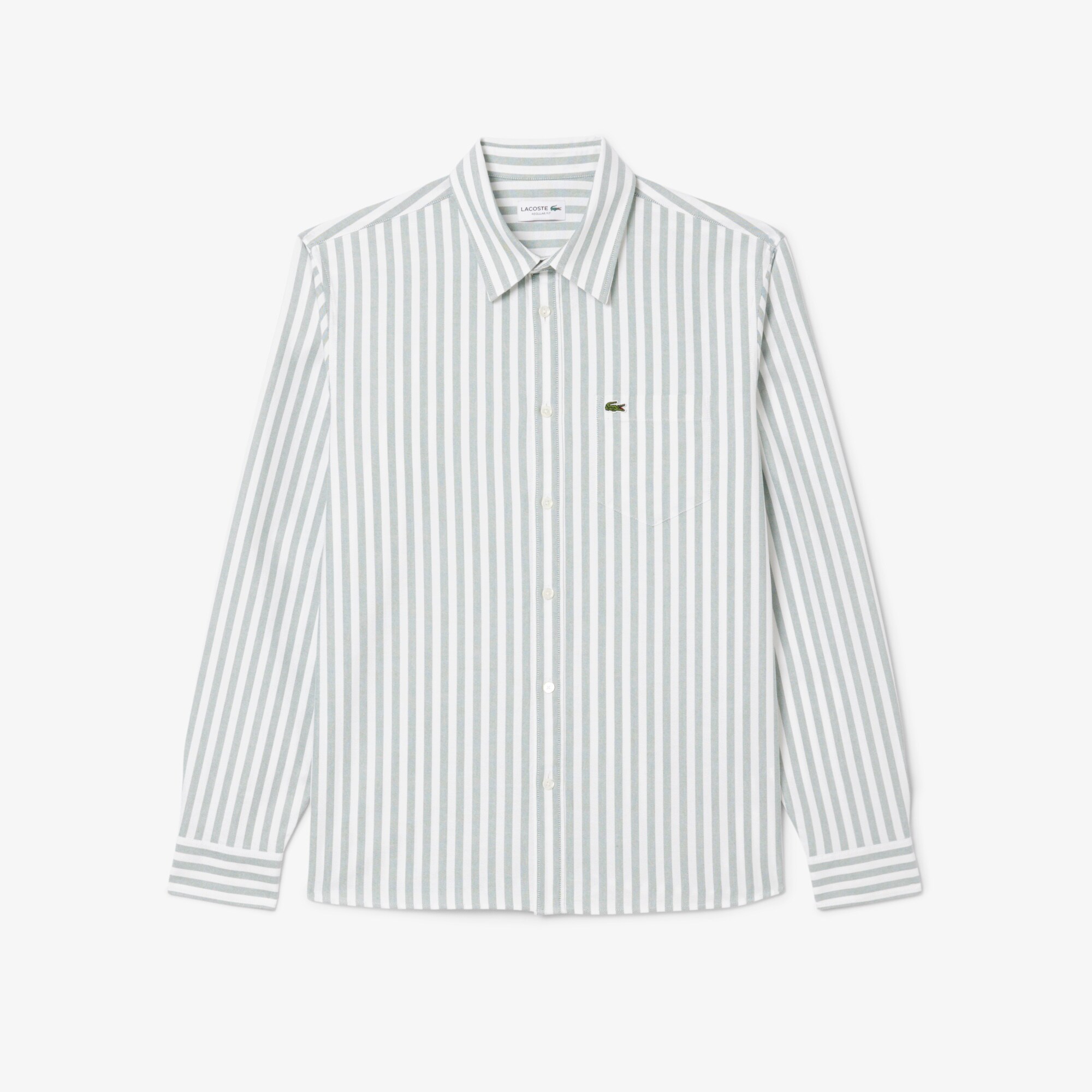 Regular Fit Striped Oxford Shirt image number 3