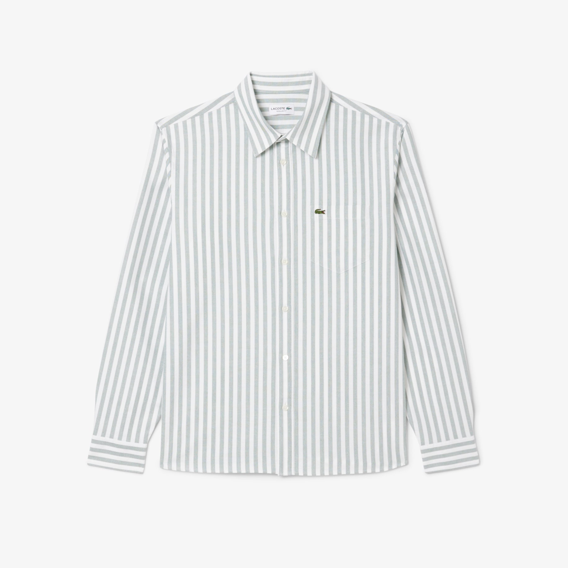 Regular Fit Striped Oxford Shirt image number 3