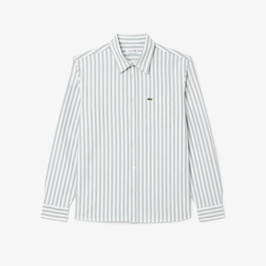 Regular Fit Striped Oxford Shirt image number 3