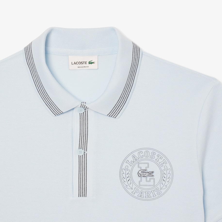 Regular Fit L.12.12 Petit Piqu&eacute; Polo Shirt image number 1