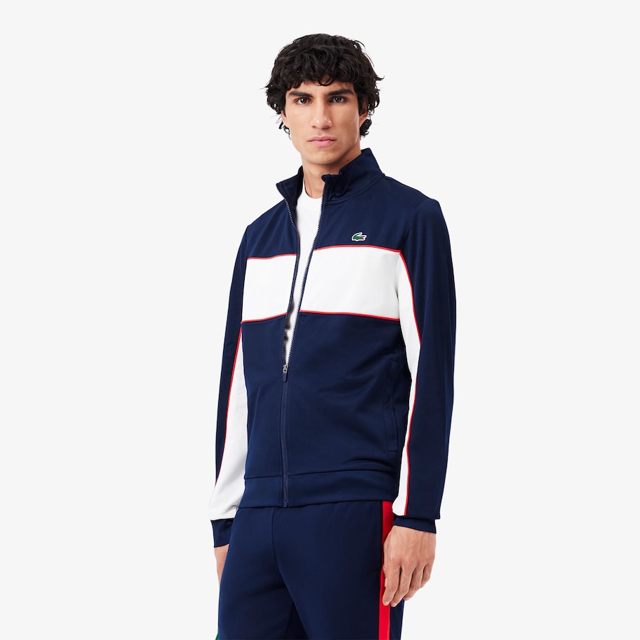 Print Branding Zipped Sport Sweatshirt image number 0