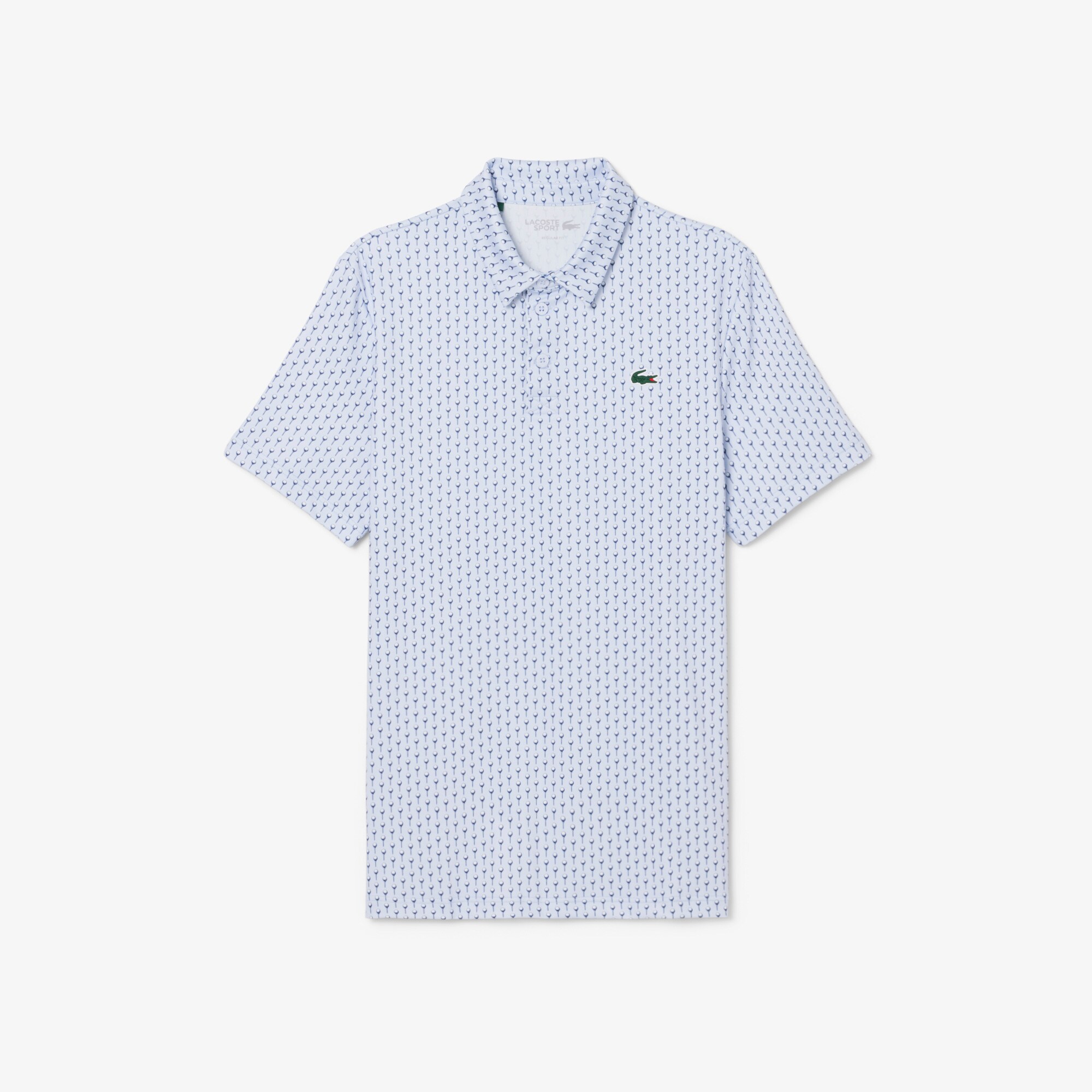 Regular Fit Printed Golf Polo Shirt image number 3