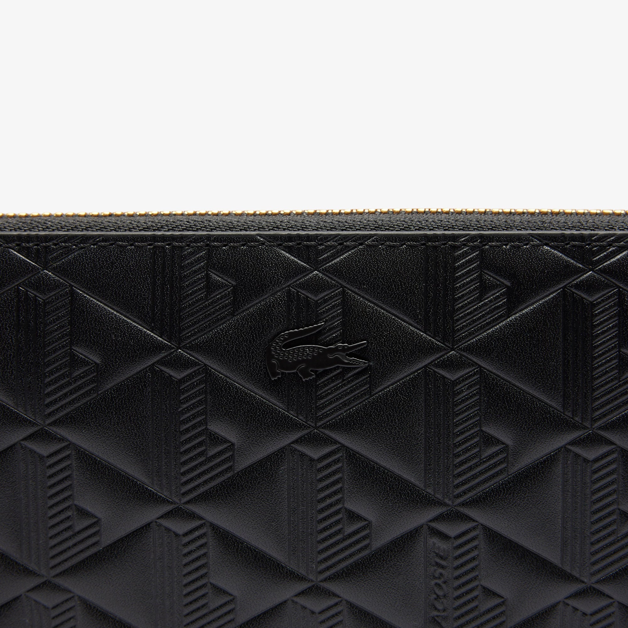 Maheki Zipped Embossed Leather Billfold image number 2