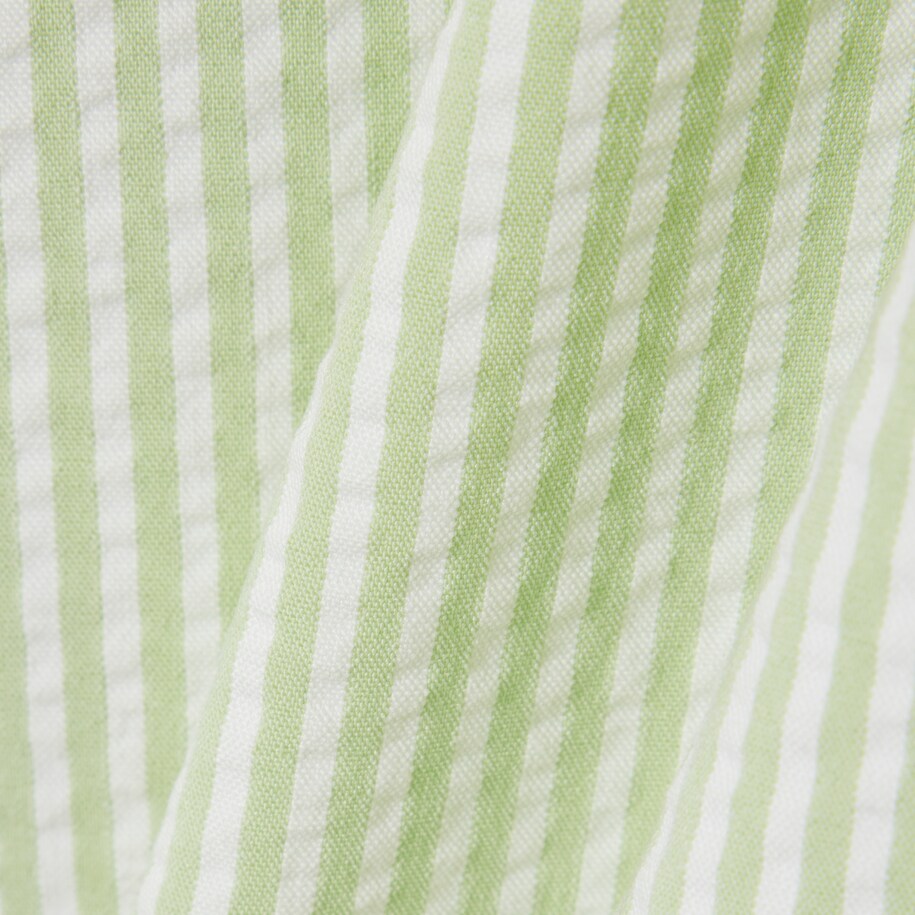 Relaxed Fit Ultra Dry Striped Bermuda Golf Shorts image number 7