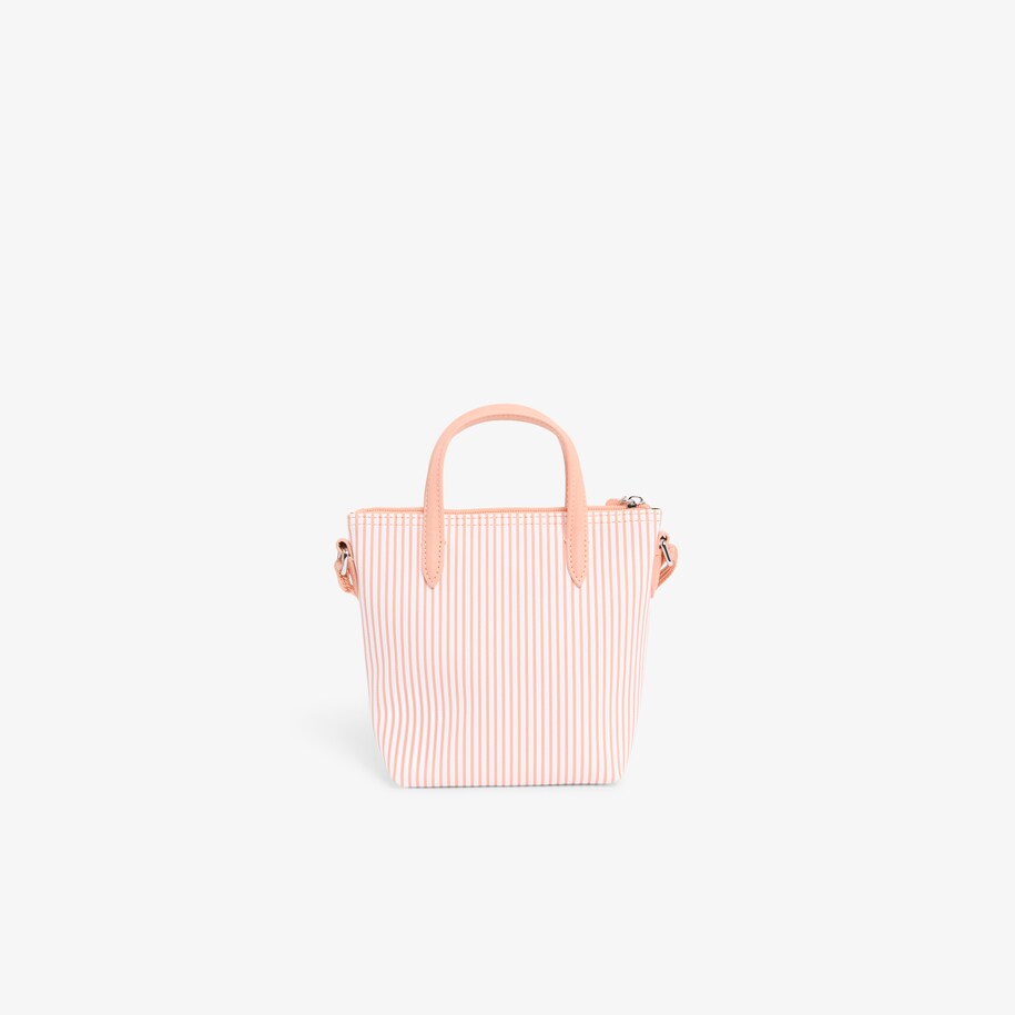 Mini Striped L.12.12 Concept Tote image number 1