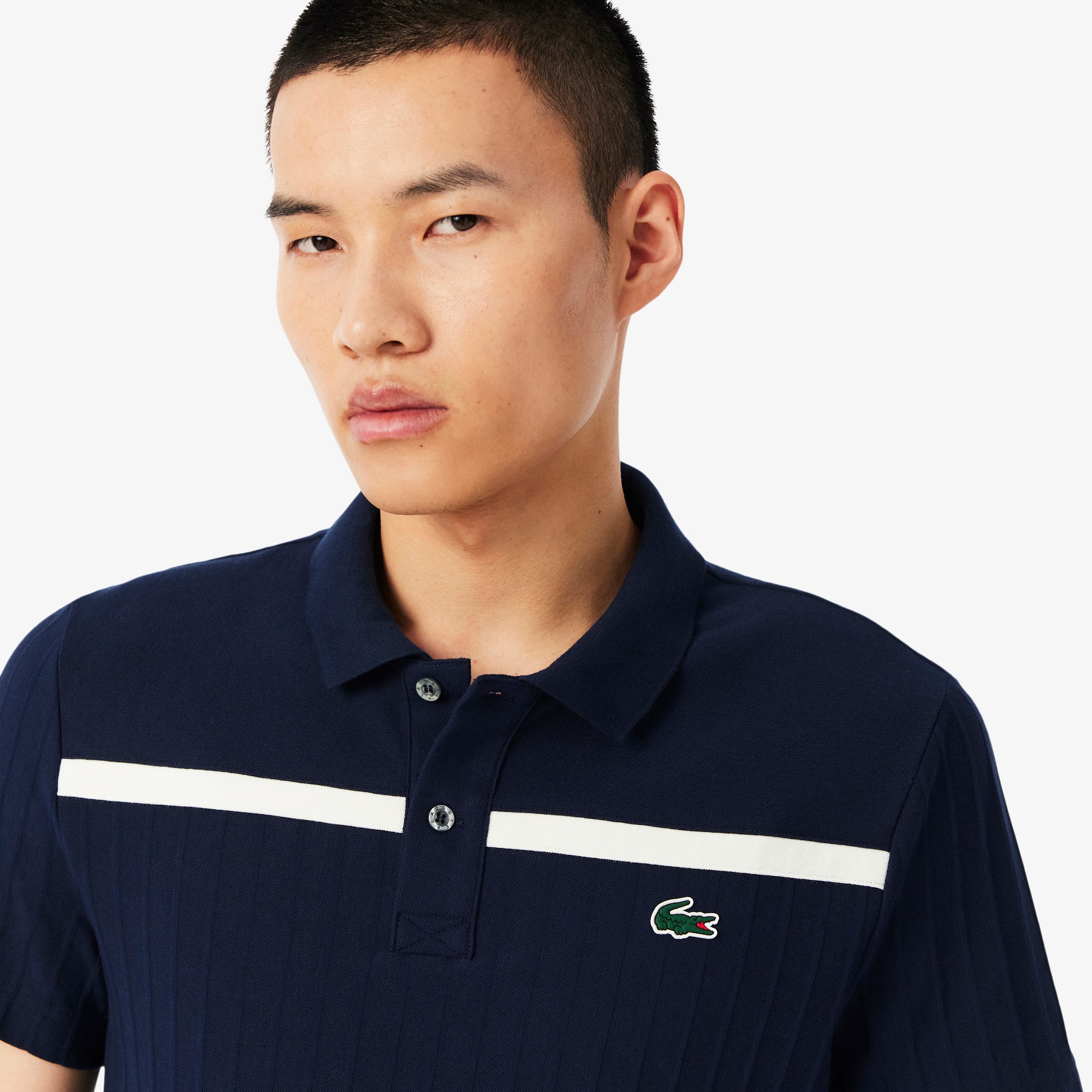 Ultra Dry Badge Accent Tennis Heritage Polo Shirt image number 1
