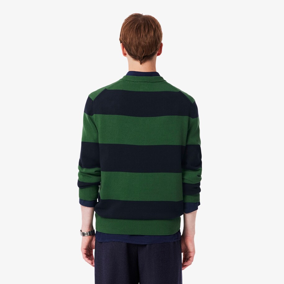 Striped Cotton Jersey Sweater image number 2