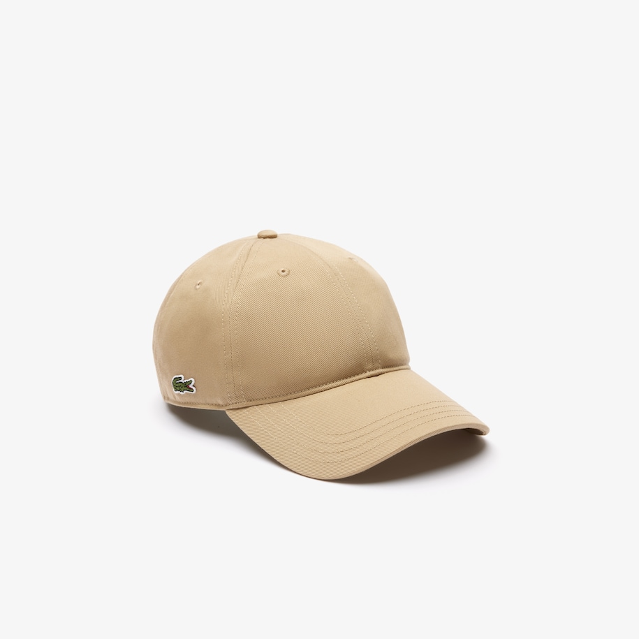 Unisex Lacoste Organic Cotton Twill Cap image number 0