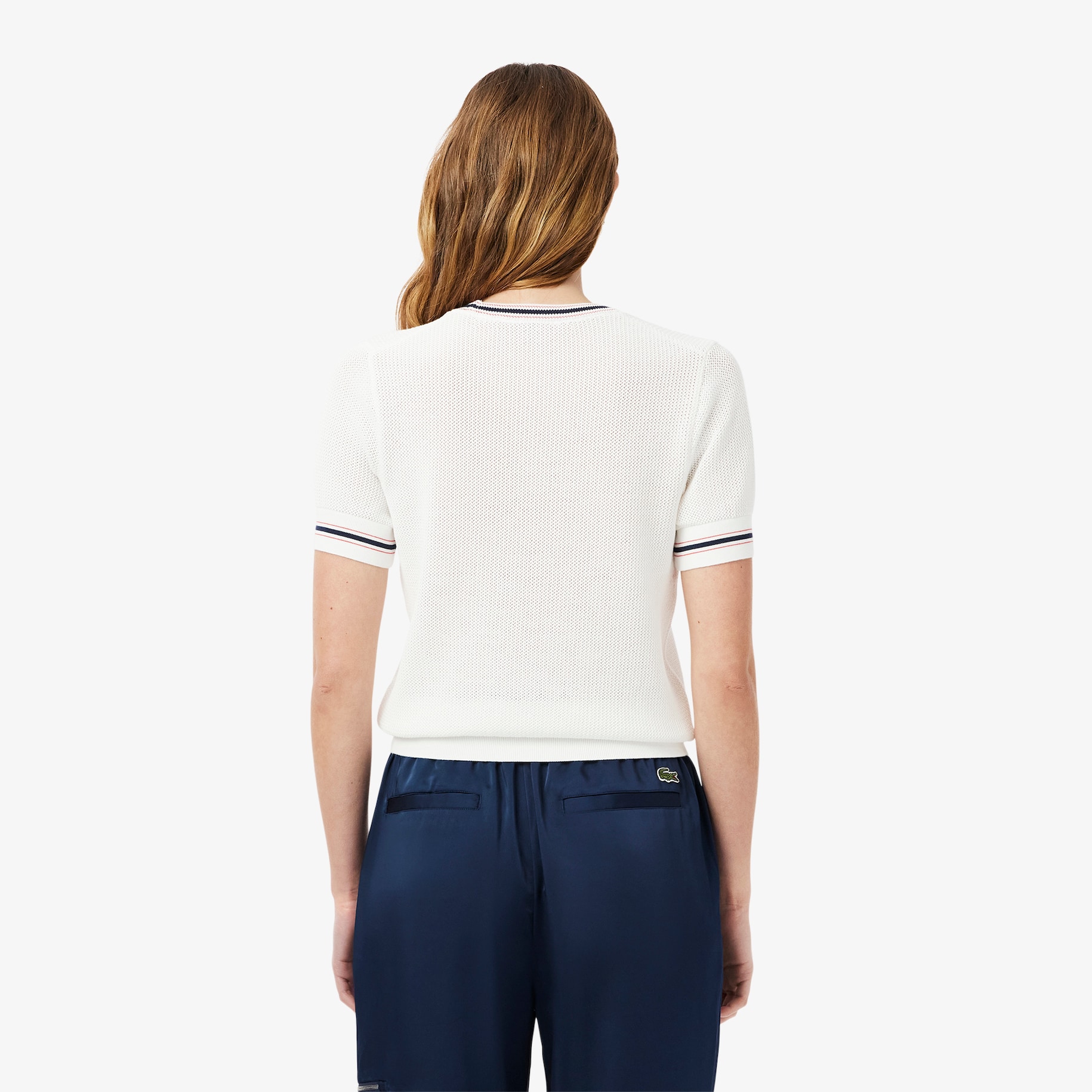 French Made Embroidered Shield Sweater image number 2