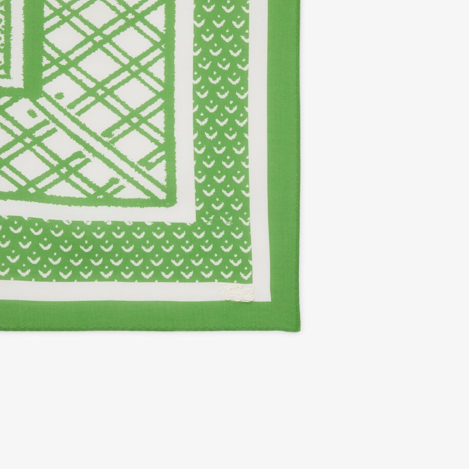 Tennis Print Scarf image number 2