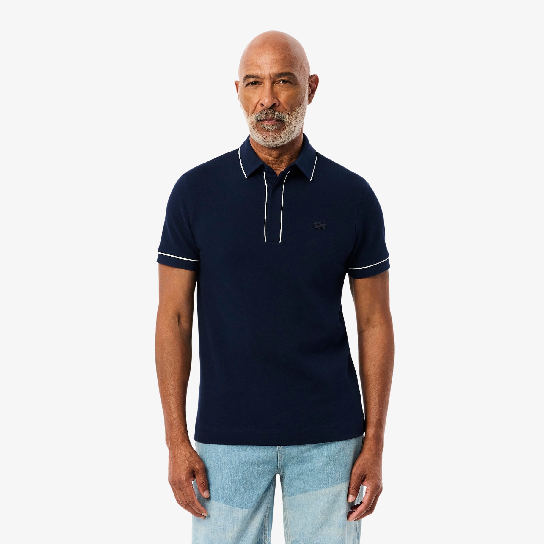 Regular Fit Paris Stretch Piqué Polo Shirt image number 0