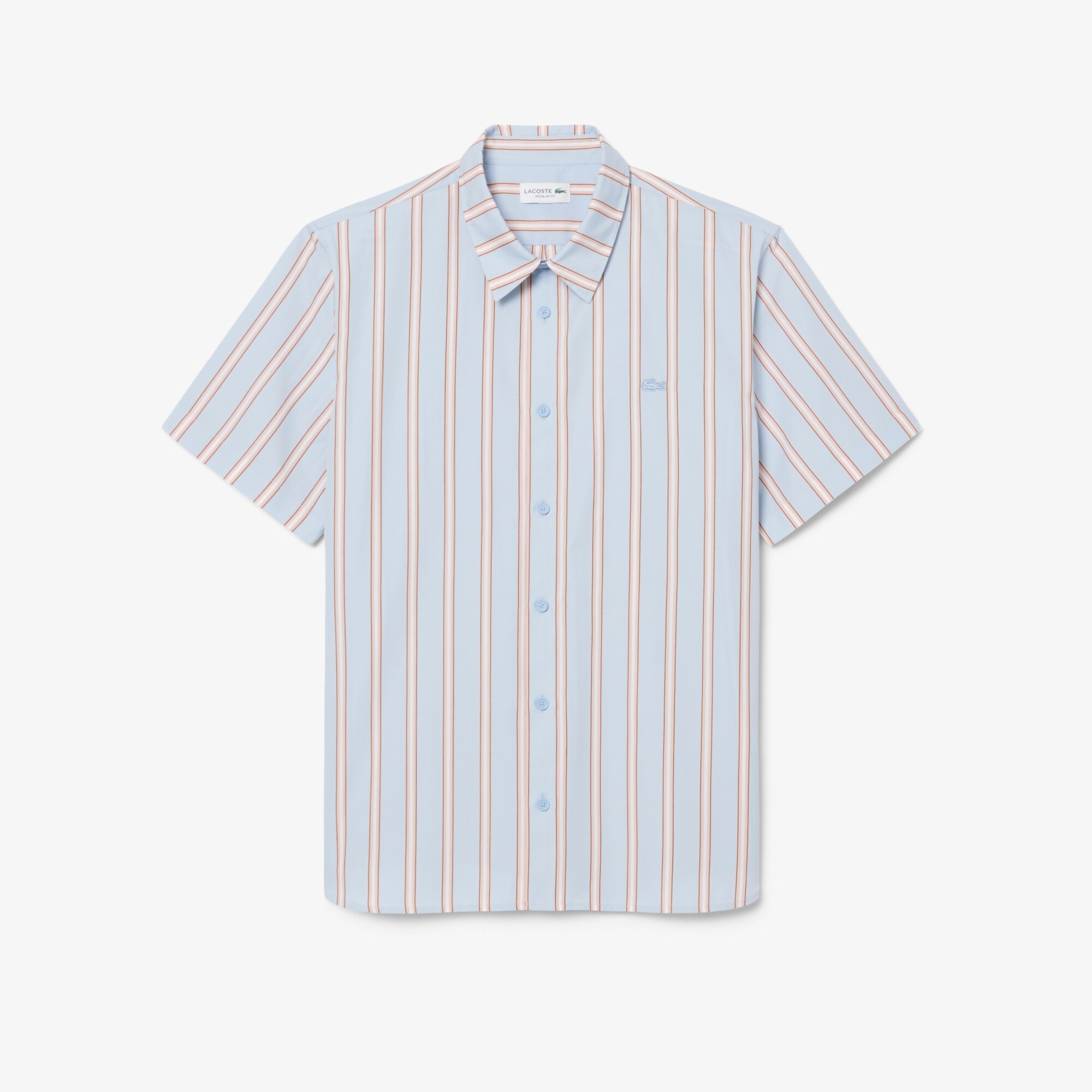 Regular Fit Striped Poplin Shirt image number 3