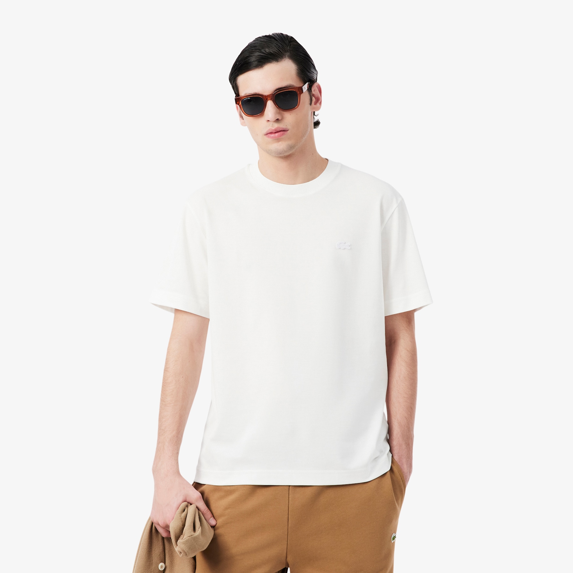 Pima Cotton Piqu&eacute; T-shirt image number 0