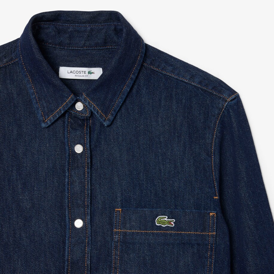 Regular Fit Lightweight Denim Shirt image number 4