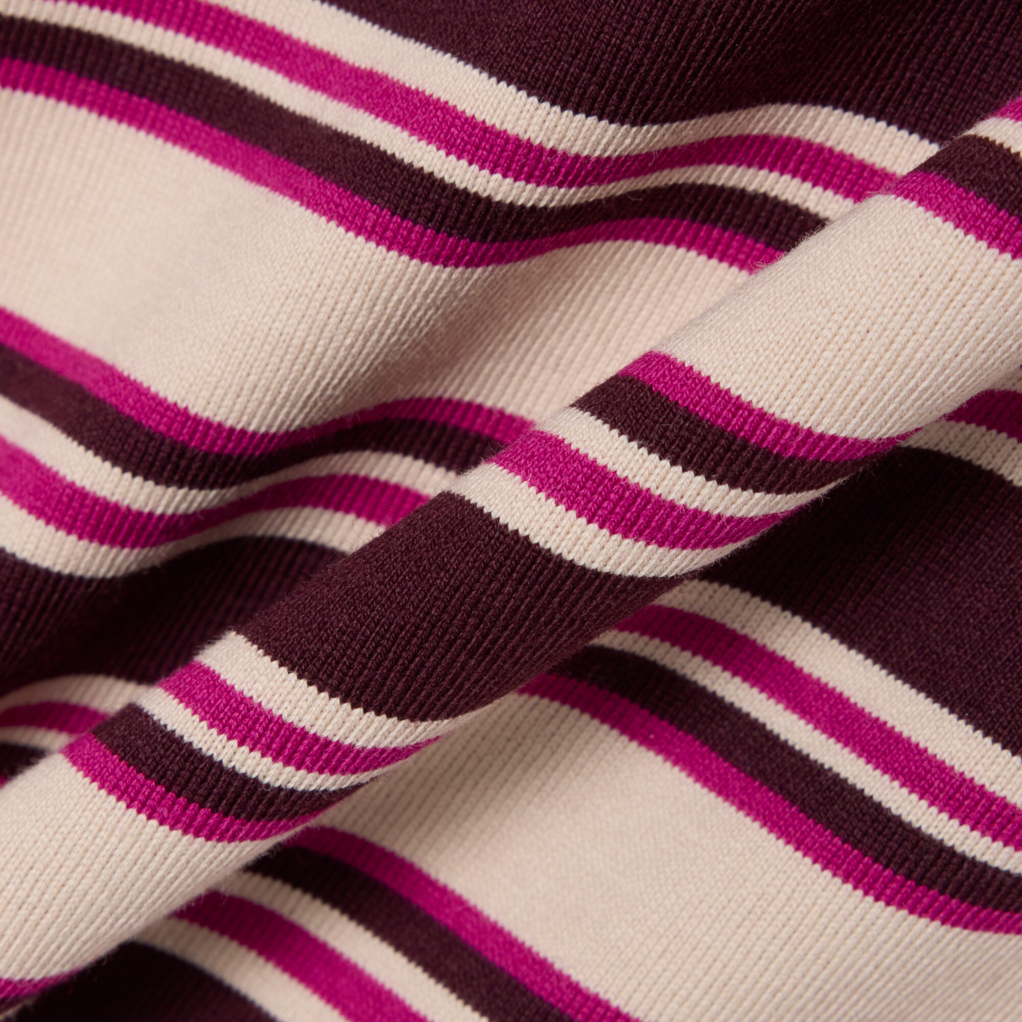 Long Sleeved Striped Jersey T-shirt image number 5