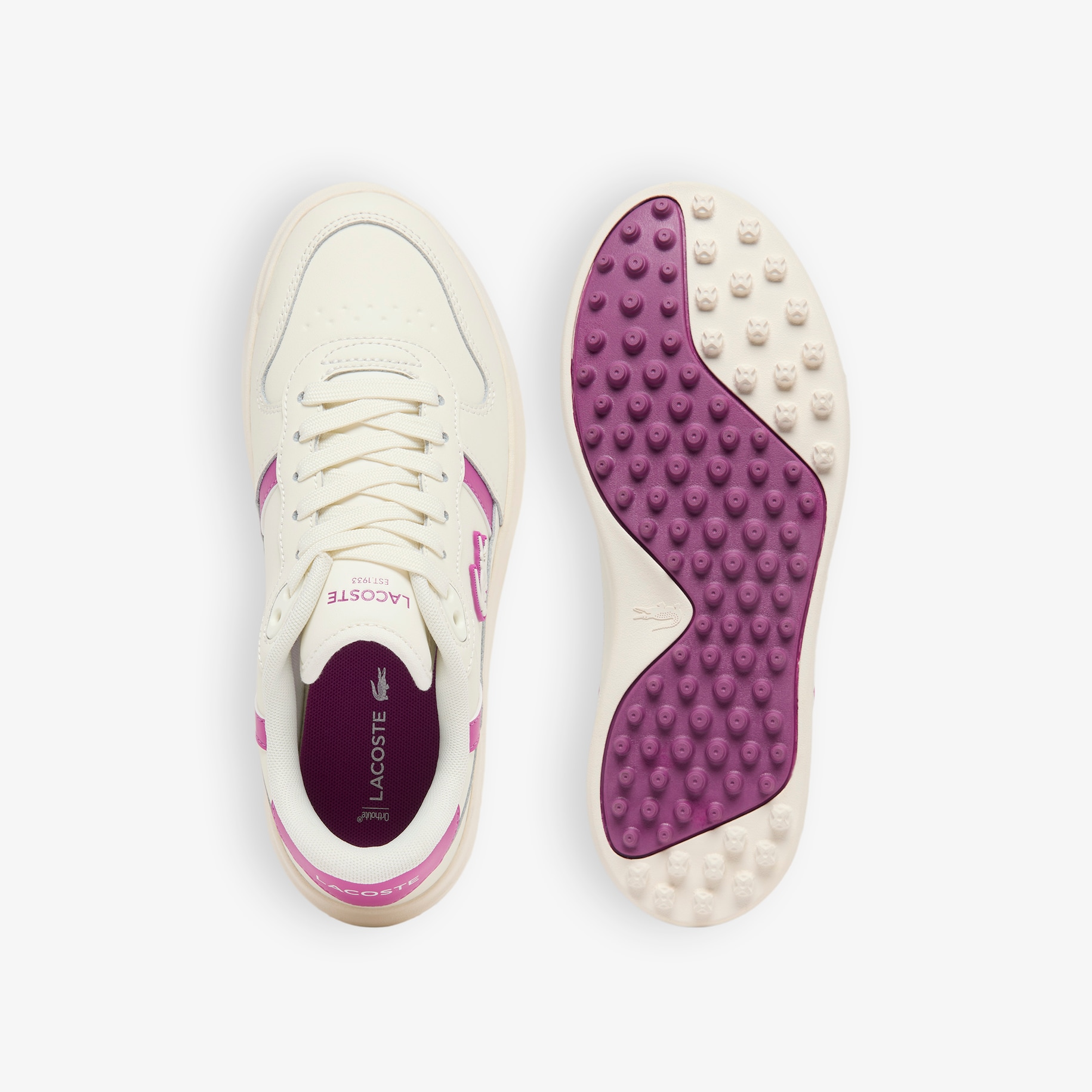 Women's T-Clip Leather Golf Shoes image number 3