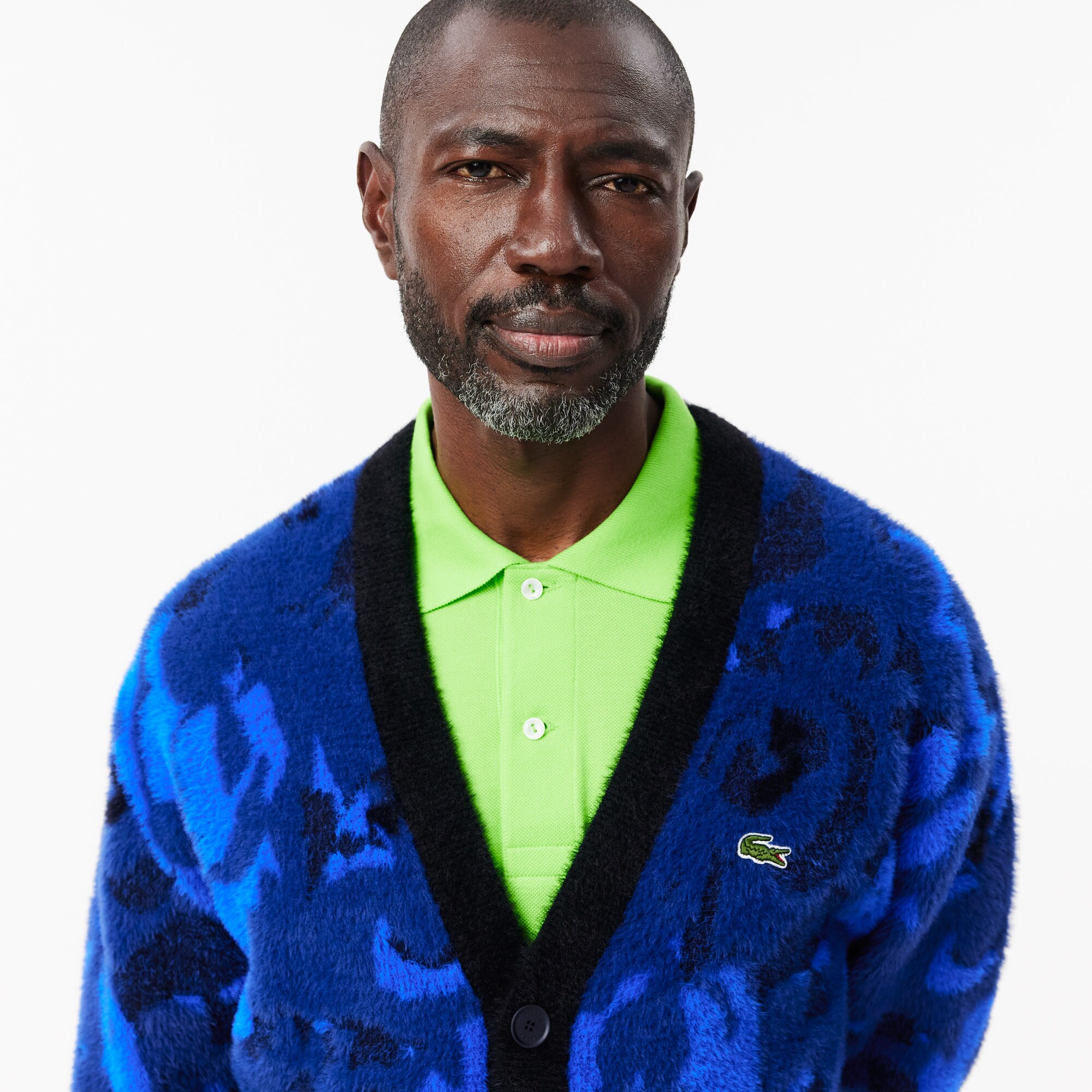 Floral Intarsia Jacquard Cardigan image number 1