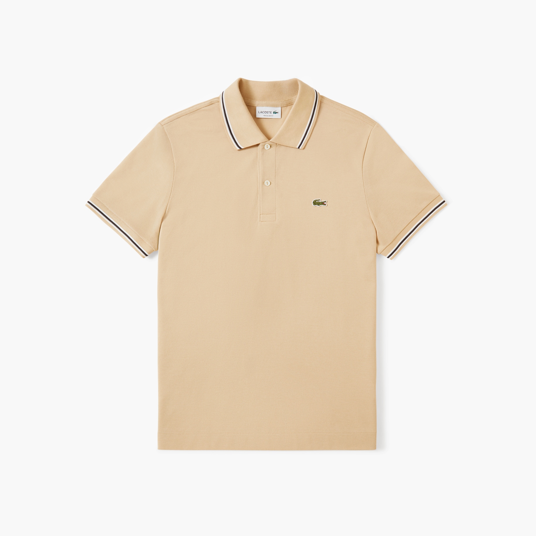 Regular Fit L.12.12 Petit Piqu&eacute; Polo Shirt image number 3