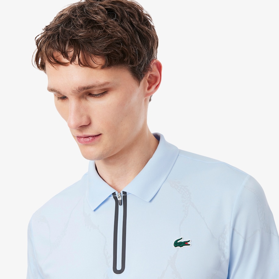 Ultra Dry Jacquard Crocodile Tennis Polo Shirt image number 1
