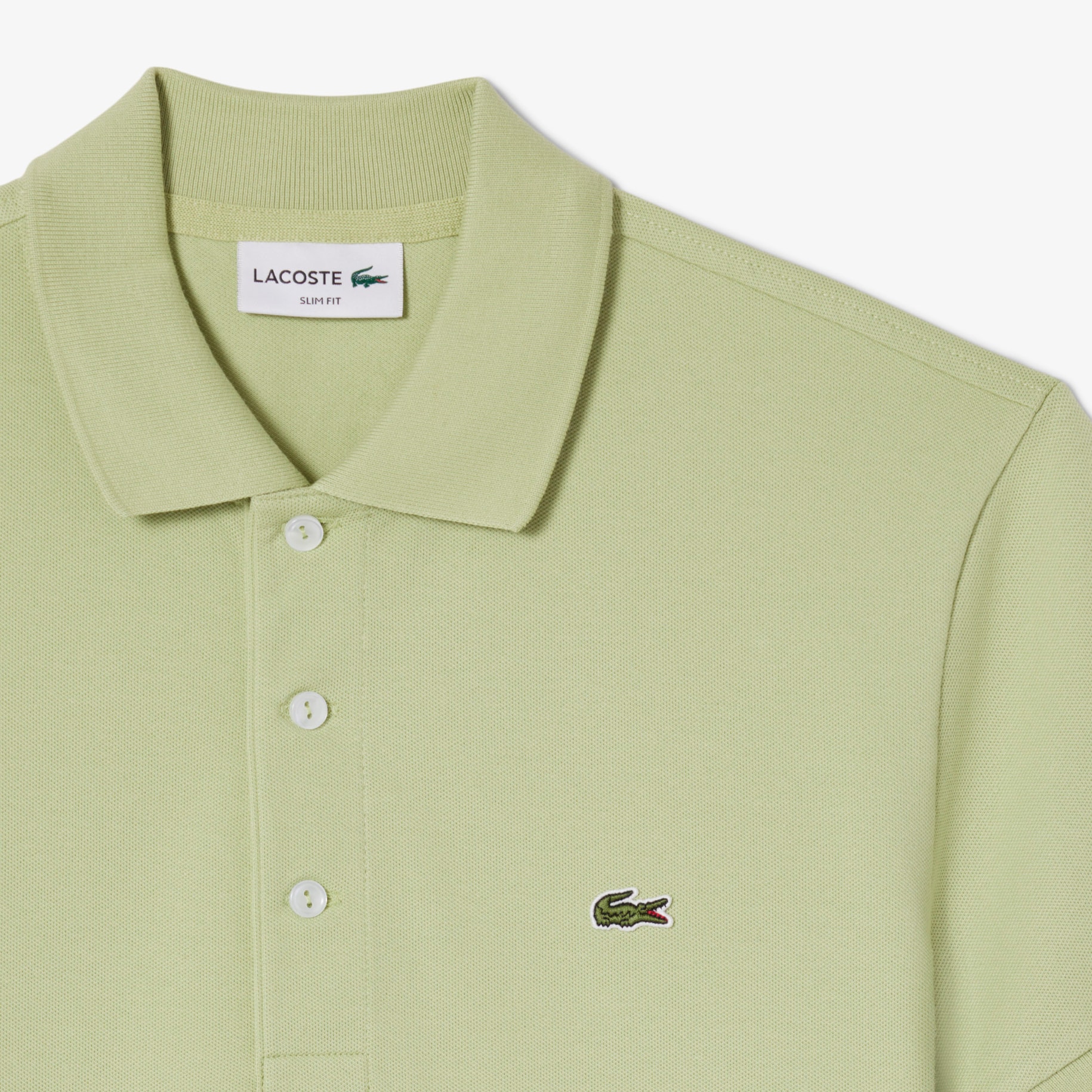 Slim Fit Stretch Piqu&eacute; Polo Shirt image number 4