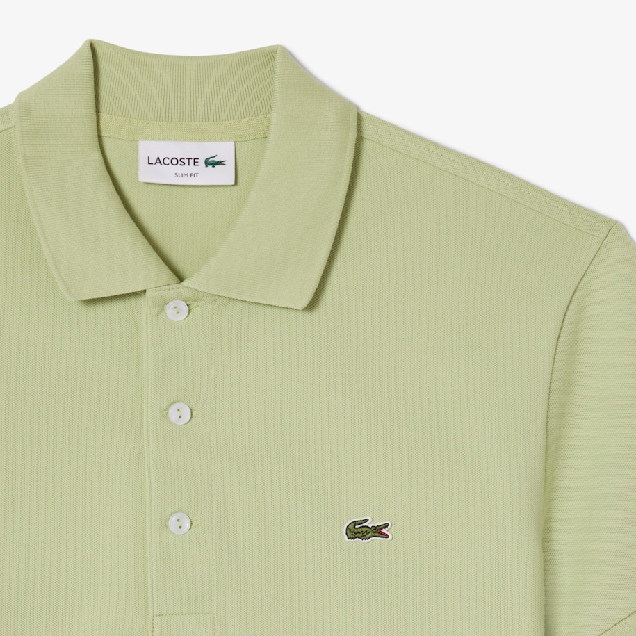 Slim Fit Stretch Piqu&eacute; Polo Shirt image number 4