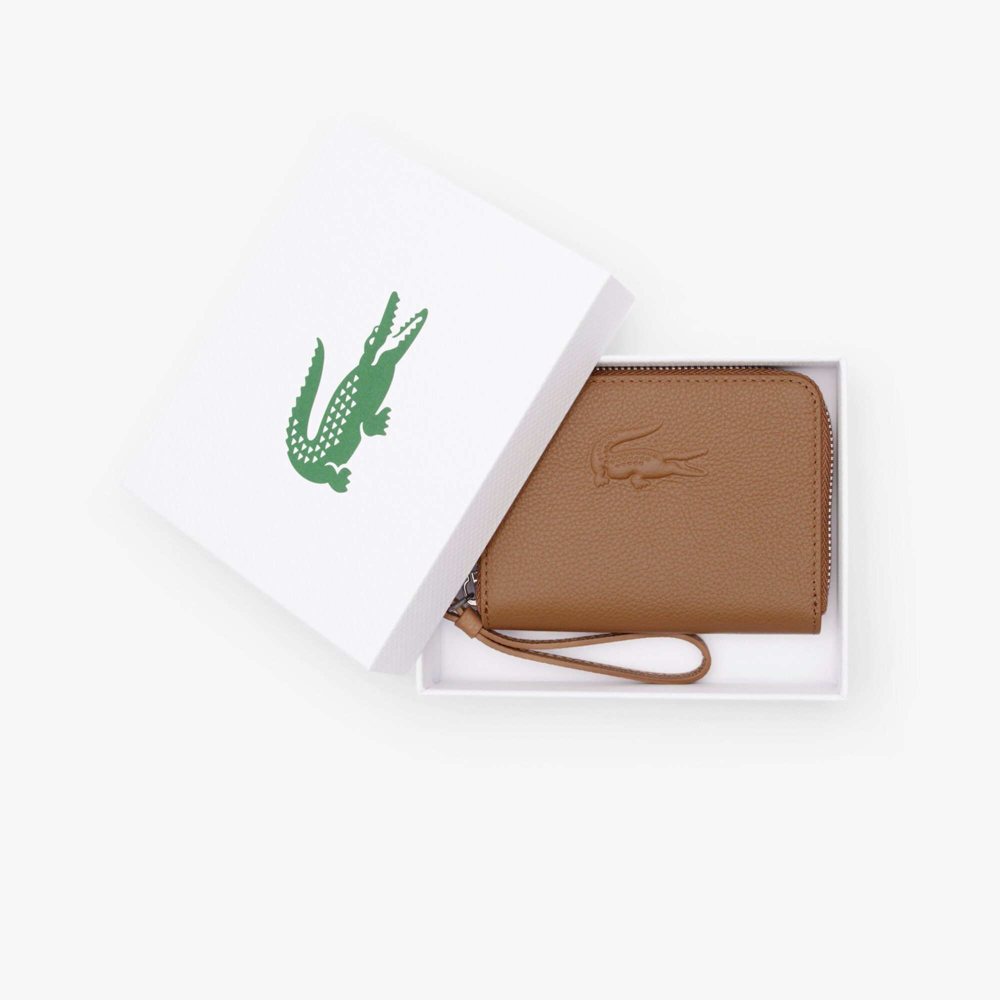 City Court Grain Leather Coin Purse image number 3