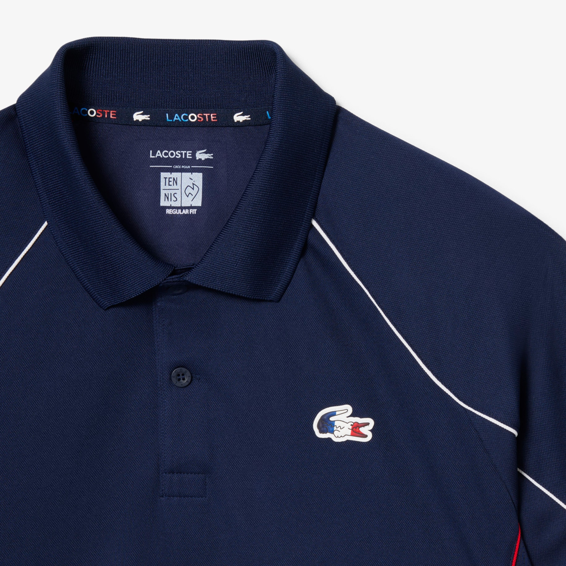 French Tennis Team Polo Shirt image number 4