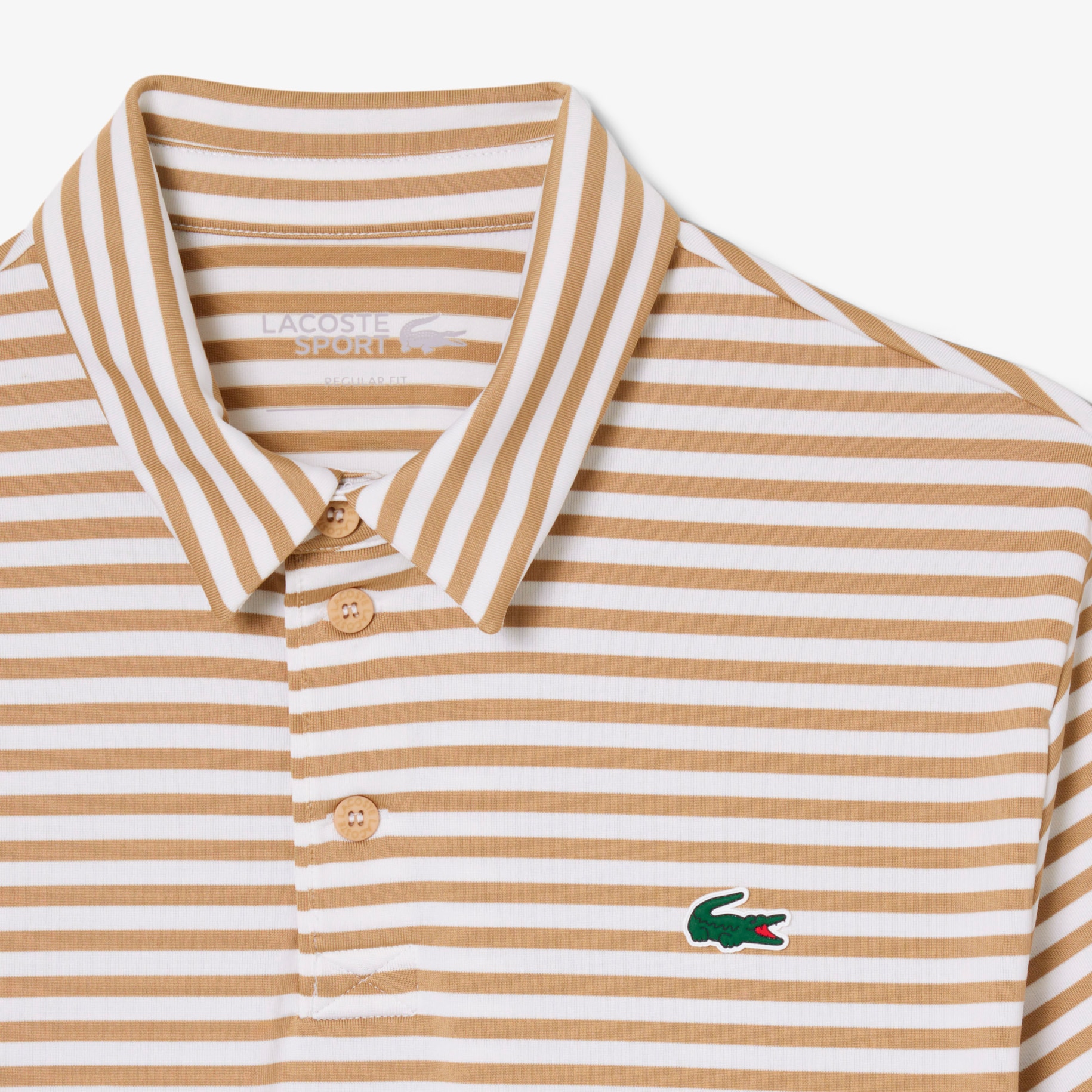 Regular Fit Ultra Dry Striped Golf Polo Shirt image number 4