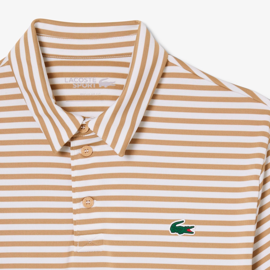 Regular Fit Ultra Dry Striped Golf Polo Shirt image number 4
