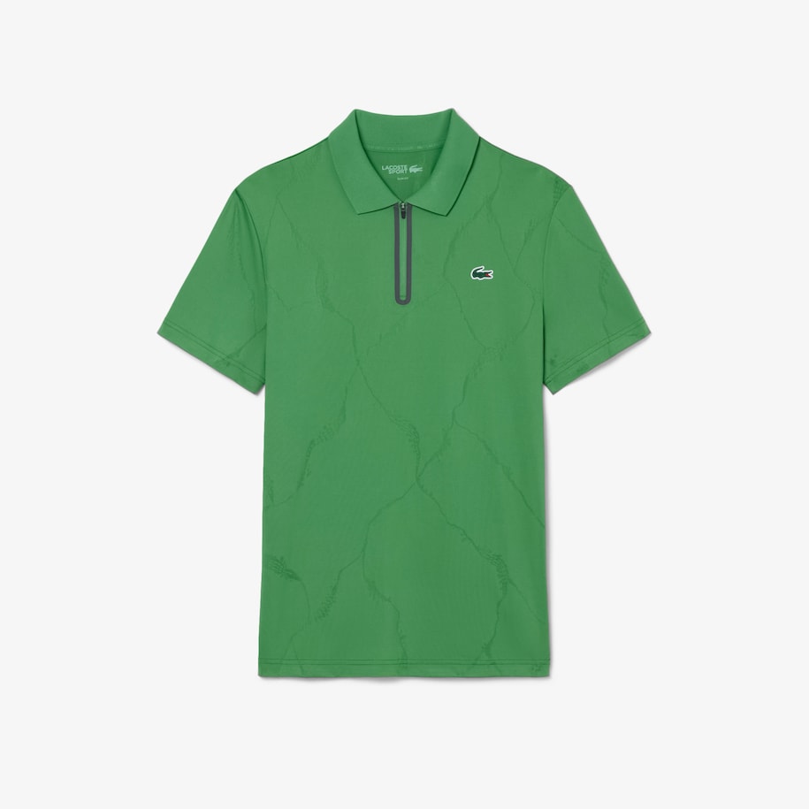 Ultra Dry Jacquard Crocodile Tennis Polo Shirt image number 3