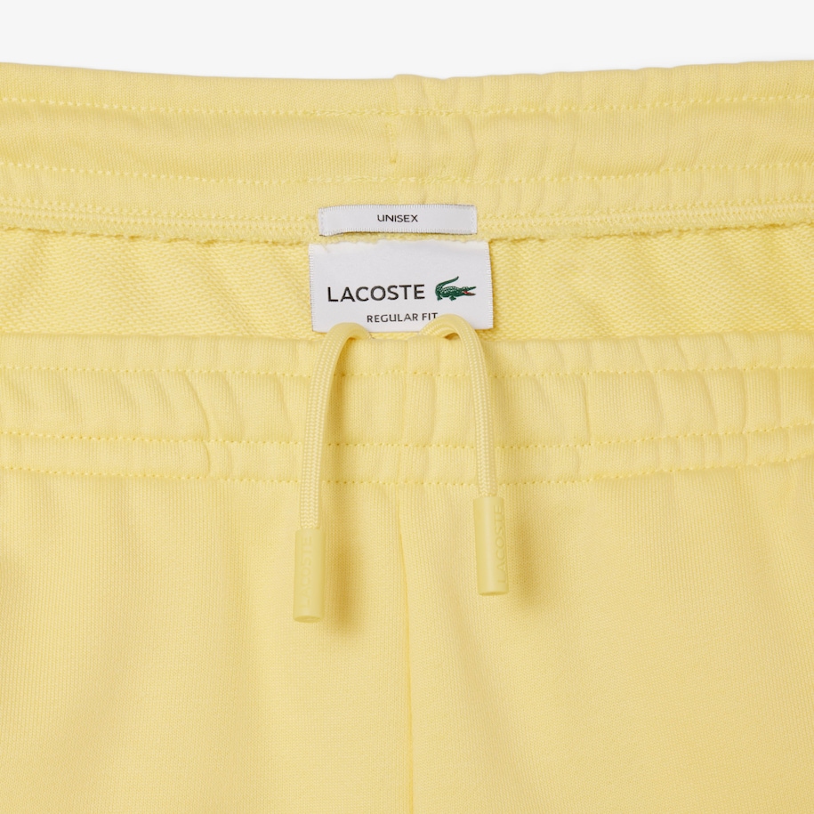 Printed cotton fleece shorts image number 5