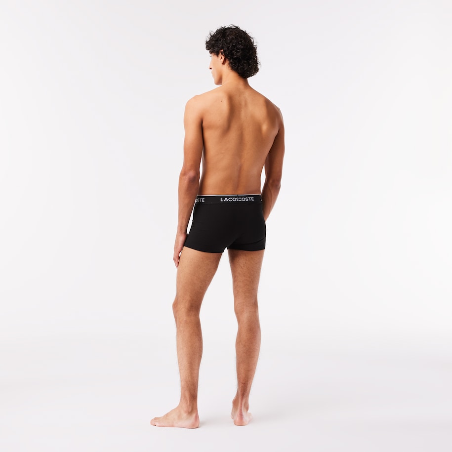 Pack Of 3 Casual Black Trunks image number 2