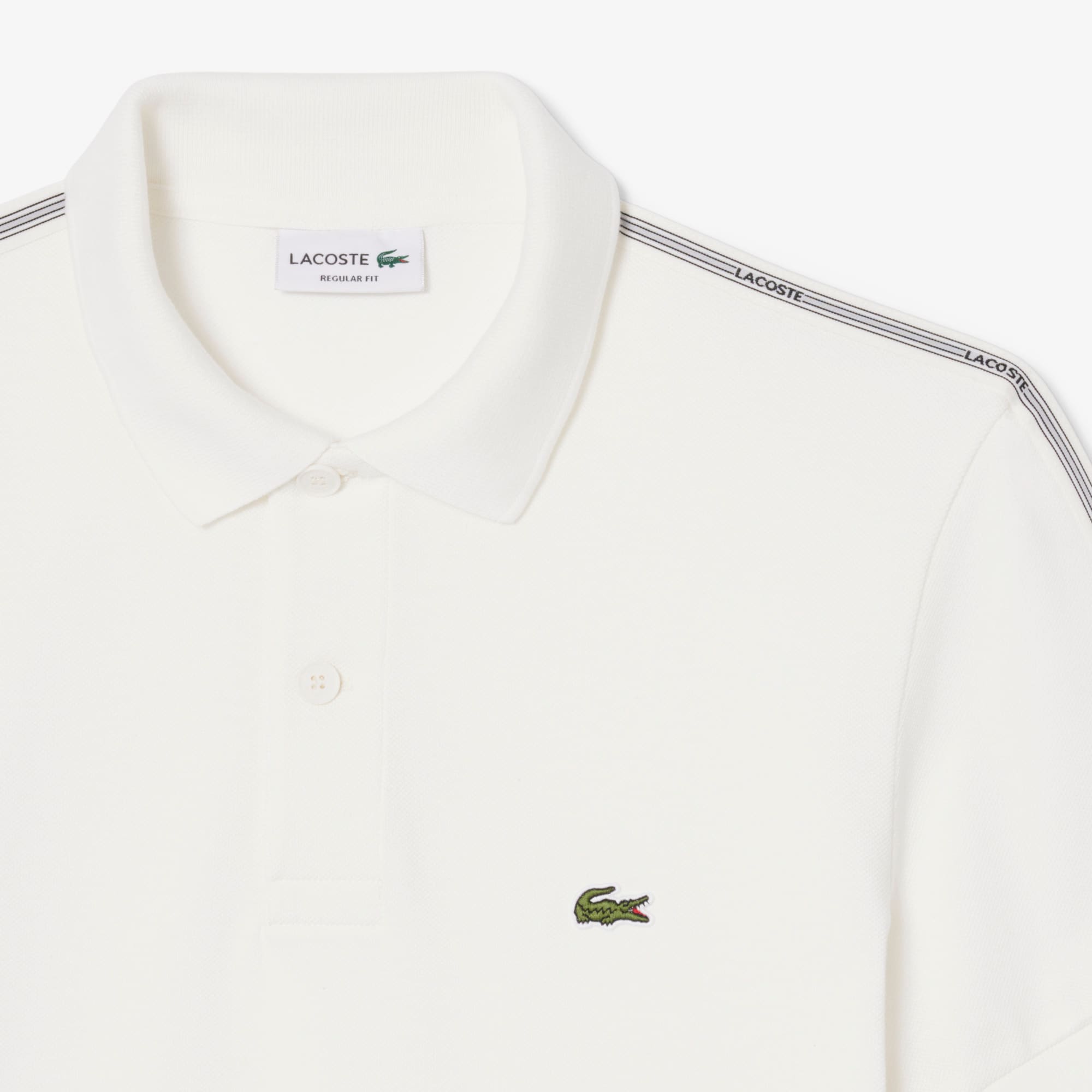 Regular Fit Logo Stripe Polo Shirt image number 4