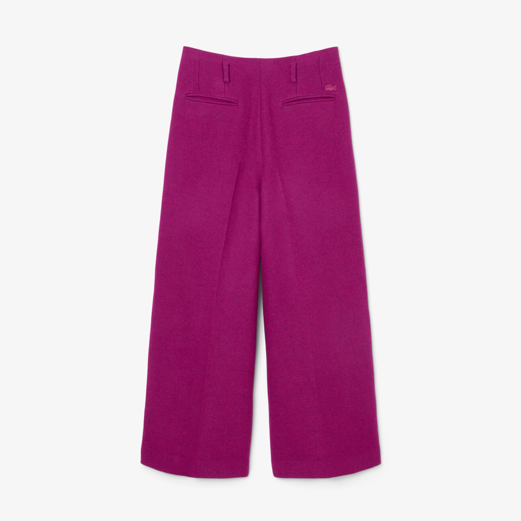 Runway Slub Wool Wide Fit Tailored Pants image number 4