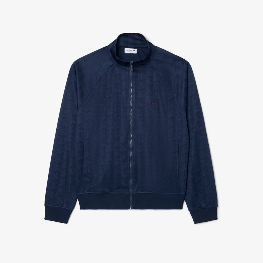 Monogram Jacquard Zipped Jacket image number 0