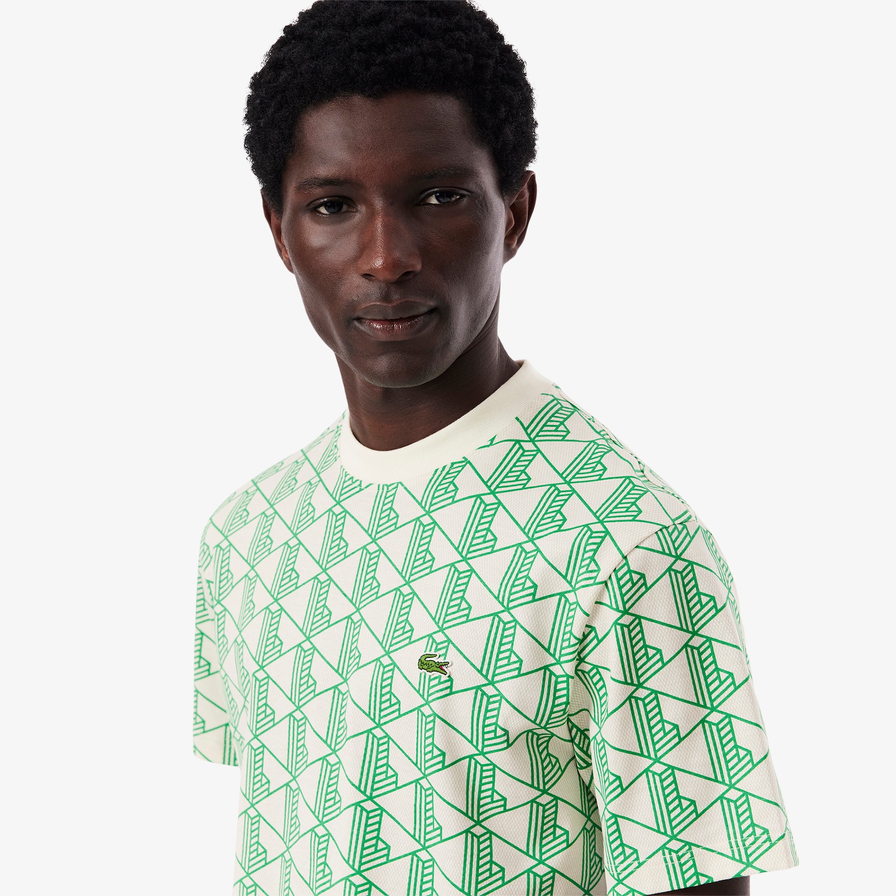 Cotton Jersey Monogram T-shirt image number 1