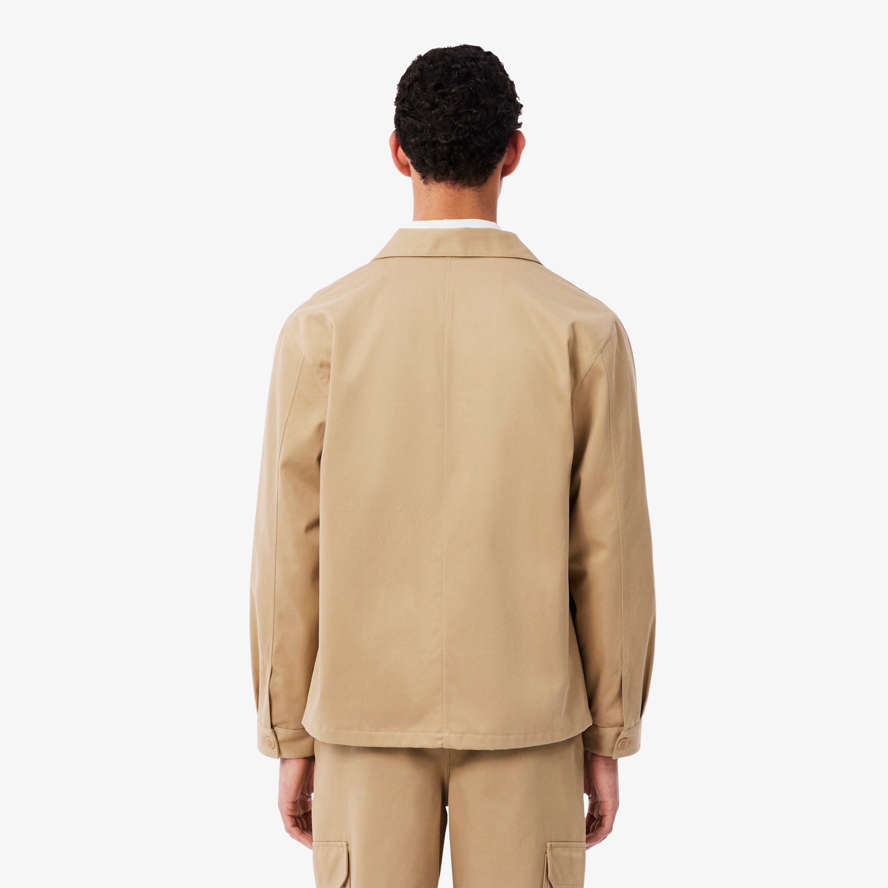 Cotton Twill Overshirt image number 2