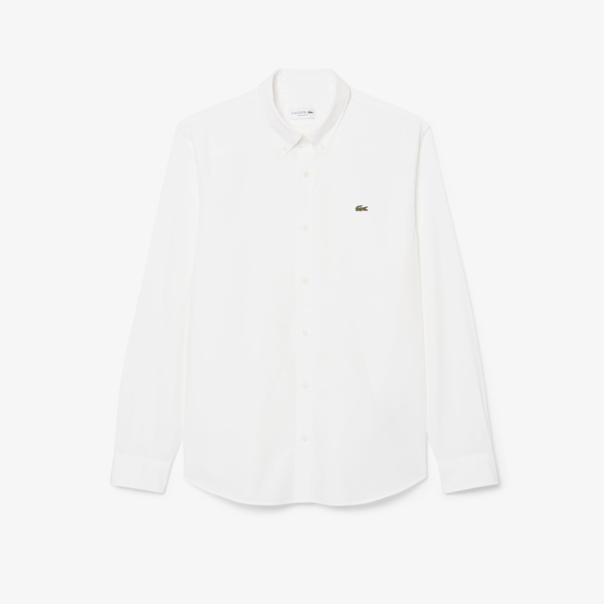 Regular Fit Stretch Poplin Shirt image number 3