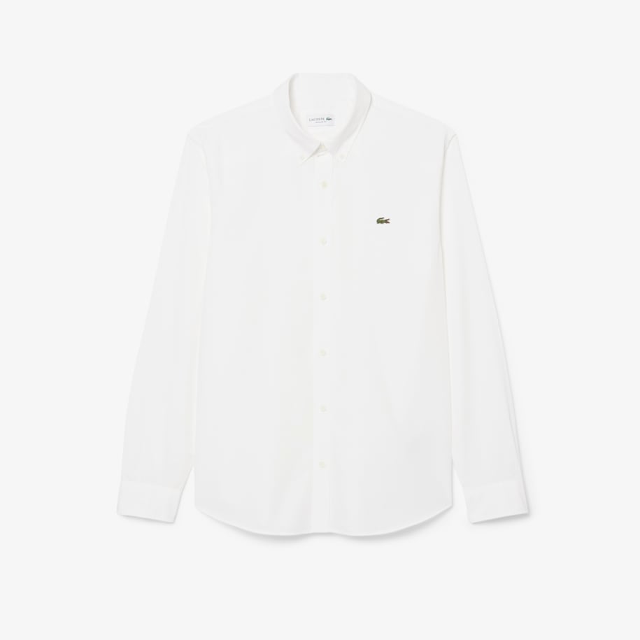 Regular Fit Stretch Poplin Shirt image number 3